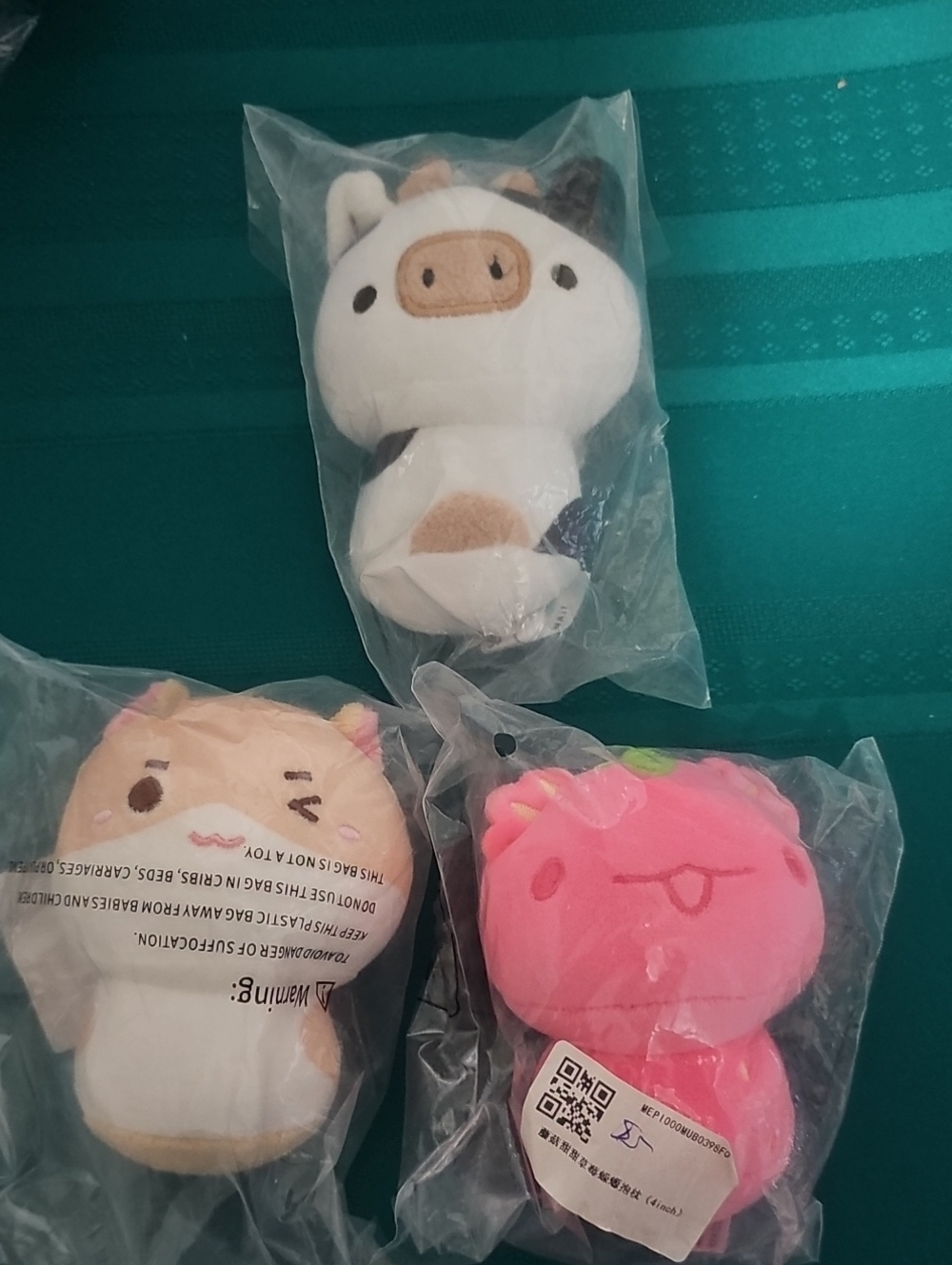 Plush Small 5 Inches Tall Mewaii 3 Total